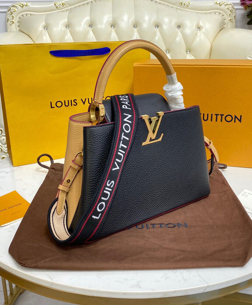 Louis Vuitton Capucines MM M58608 M58610 Black