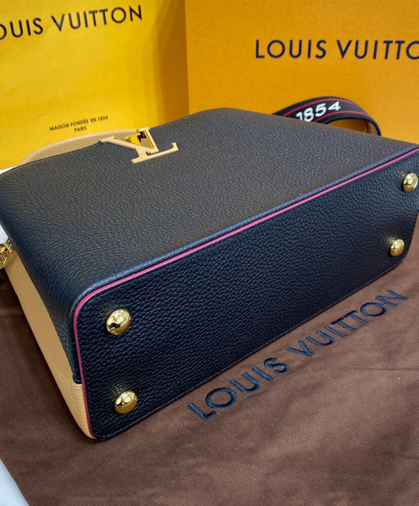 Louis Vuitton Capucines MM M58608 M58610 Black