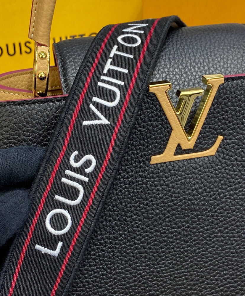 Louis Vuitton Capucines MM M58608 M58610 Black