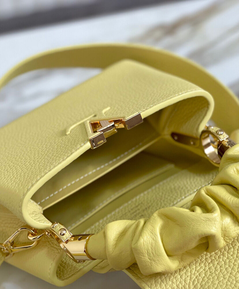 Louis Vuitton Capucines Mini M58586 Yellow