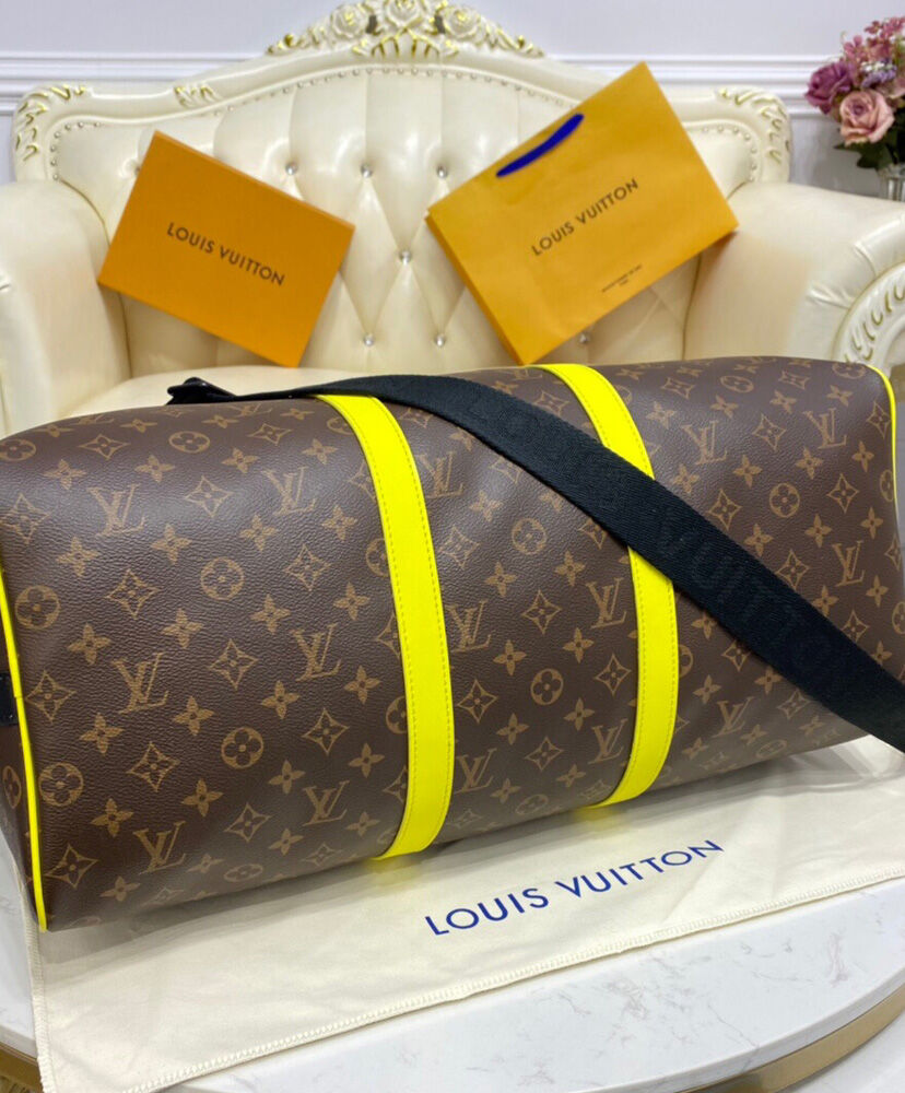 Louis Vuitton Keepall Bandouliere 50 M45866 Brown