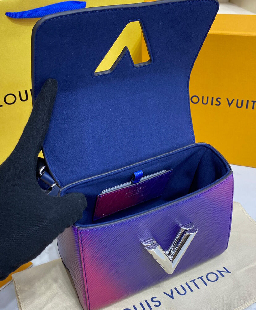 Louis Vuitton Twist MM Dark Blue