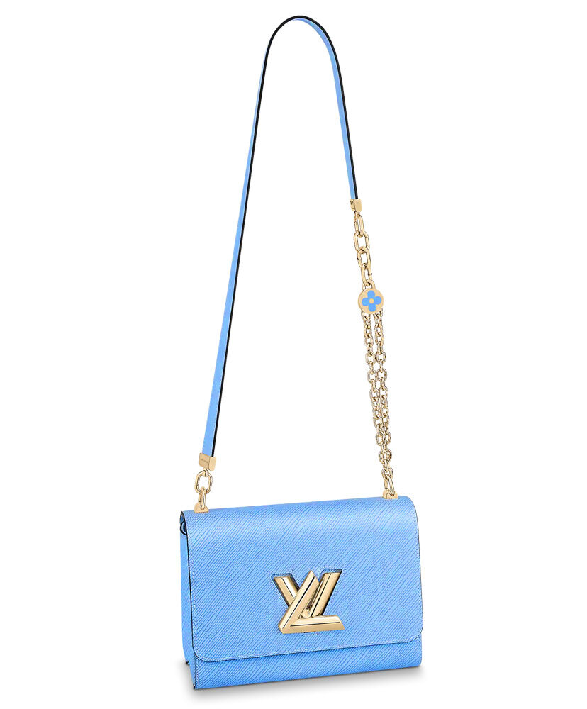 Louis Vuitton Twist MM M59402 M59627 Blue - Click Image to Close