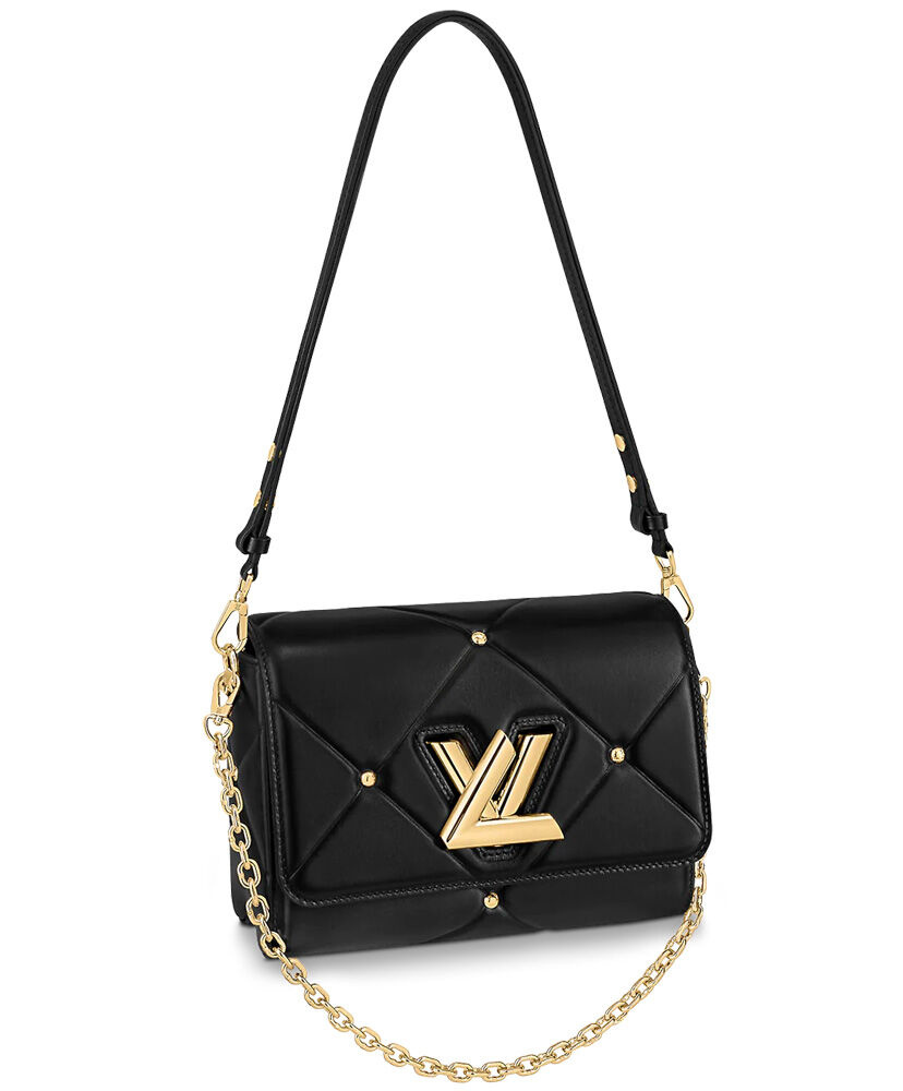 Louis Vuitton Twist MM M59029 M59031 Black - Click Image to Close