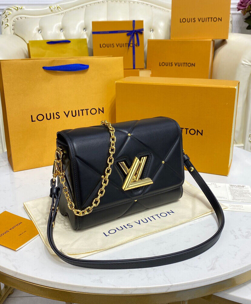 Louis Vuitton Twist MM M59029 M59031 Black