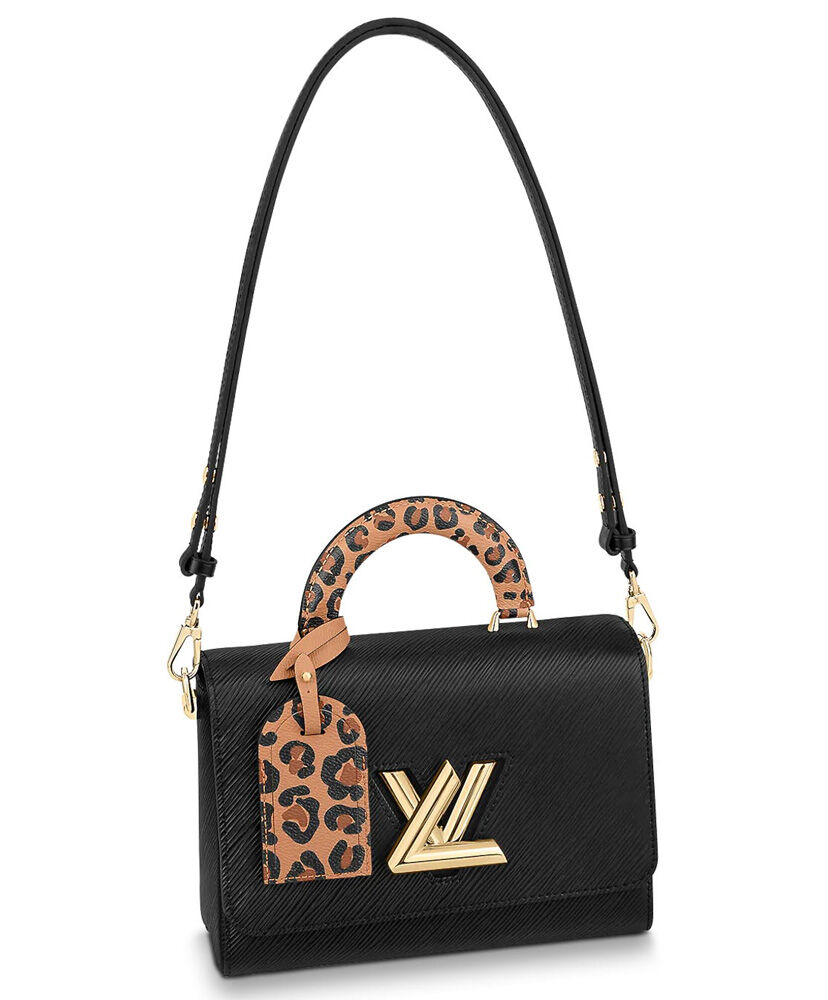 Louis Vuitton Twist MM M58568 Black - Click Image to Close