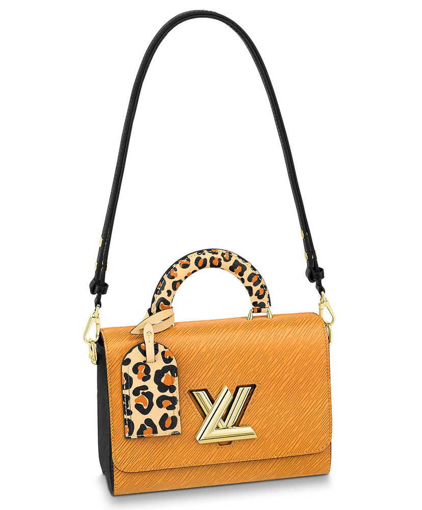 Louis Vuitton Twist MM M58568 Coffee