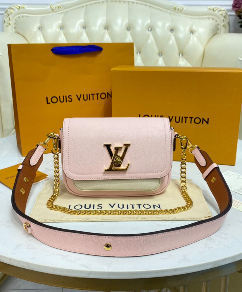 Louis Vuitton Lockme Tender Bag M58554 M58555 M58557 Pink