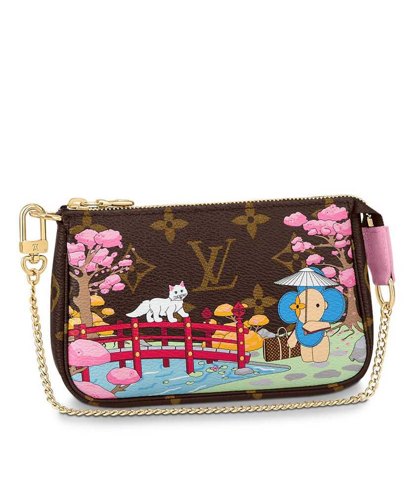 Louis Vuitton Mini Pochette Accessoires M45905 Brown - Click Image to Close