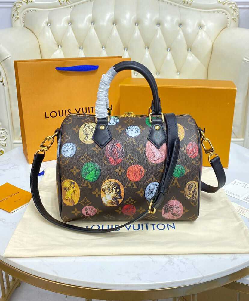 Louis Vuitton Speedy Bandouliere 25 M45910 Brown