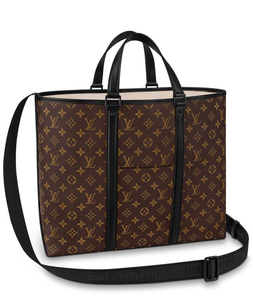 Louis Vuitton Week-End Tote GM M45733 Brown - Click Image to Close