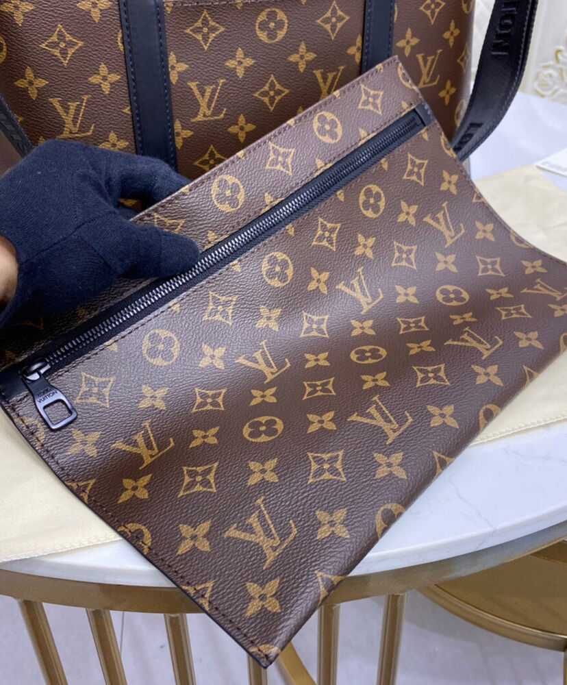 Louis Vuitton Weekend Tote PM M45734 Brown