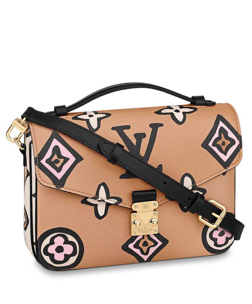 Louis Vuitton Pochette Metis M45823 Apricot - Click Image to Close