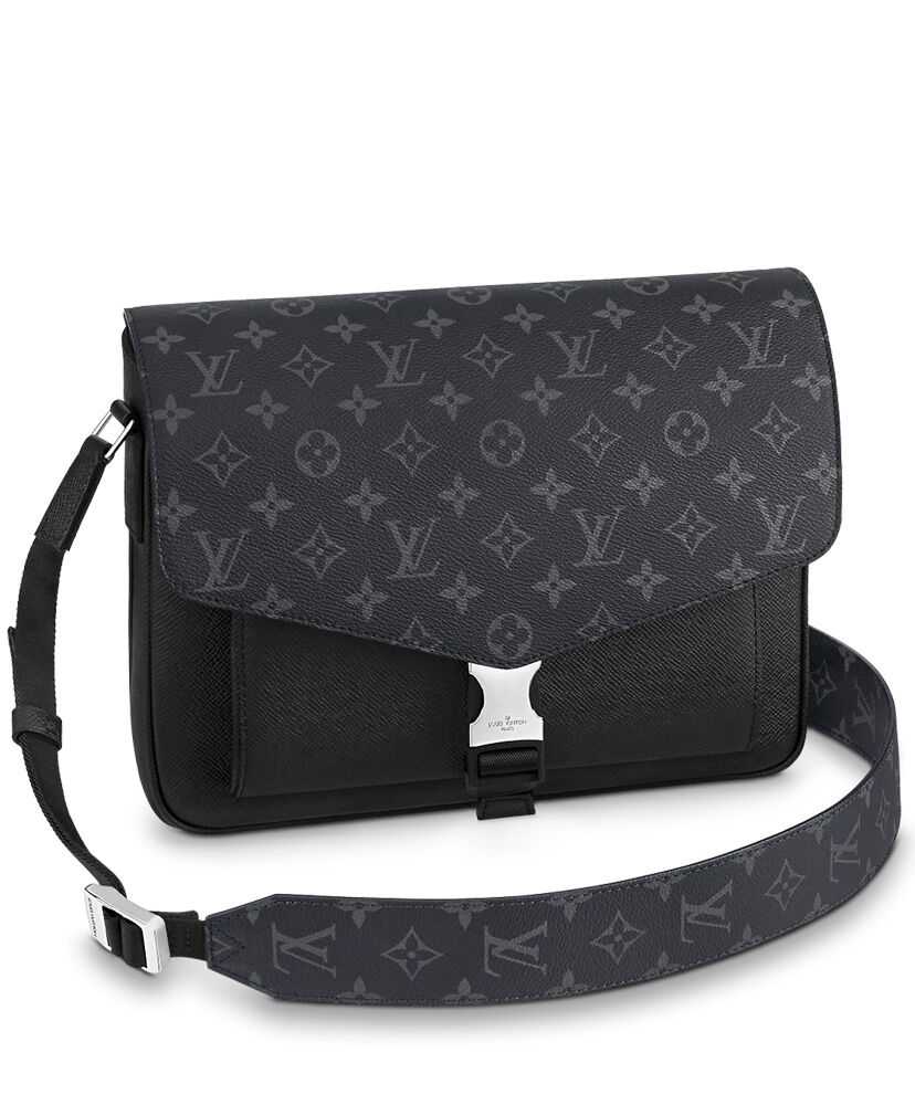 Louis Vuitton New Messenger M30745 M30746 Black - Click Image to Close