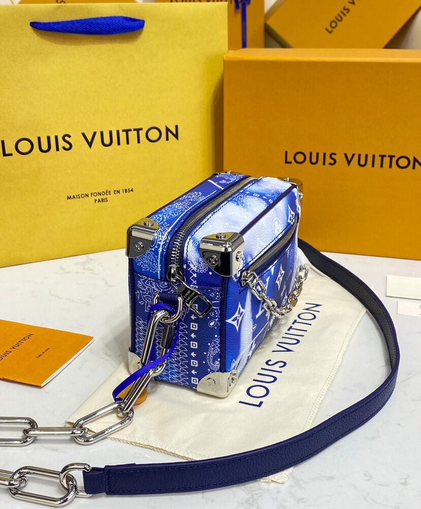 Louis Vuitton Mini Soft Trunk M20557 Blue