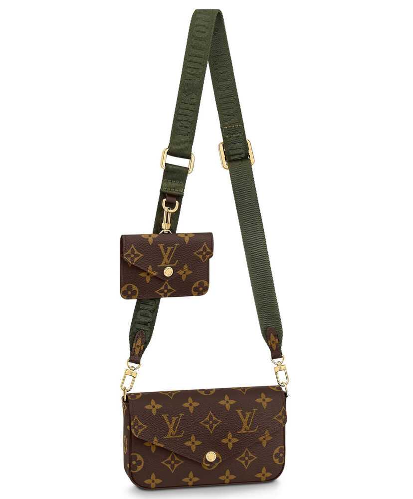 Louis Vuitton Felicie Strap & Go M80091 Green - Click Image to Close